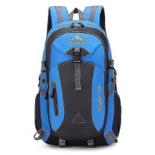 (BLUE) Hiking Backpack 40l Waterproof Lightweight Hiking Daypack, Outdoor Trekking Travel Backpacks For Men Women-lian