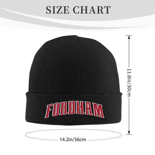 Καπέλο Fordham Rams για άνδρες και γυναίκες, ζεστό πλεκτό, χειμωνιάτικο σκουφάκι 1