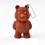 Breloc Ornament Ursuleț Imprimat 3D 3 buc 1
