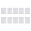 10pcs Filter Bags 35x45cm Nylon White 2.5mm 3