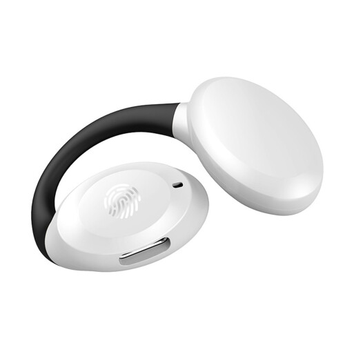 Fones de ouvido esportivos sem fio OWS com microfone, compatíveis com 1