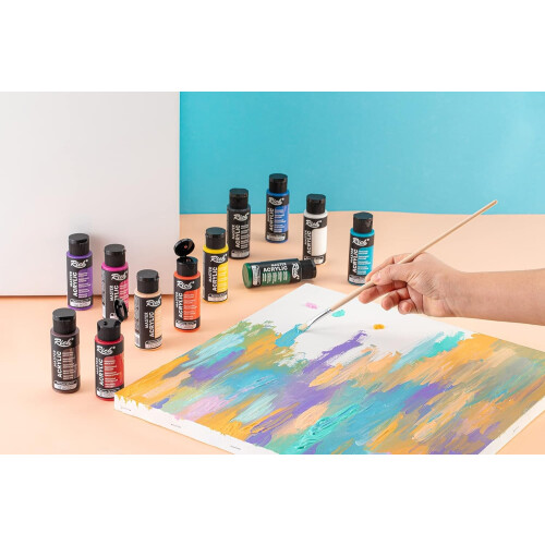 Rich Master Acrylic Professional Paints 12 Pastels 2