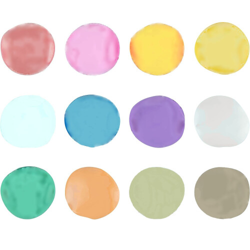 Rich Master Acrylic Professional Paints 12 Pastels 1