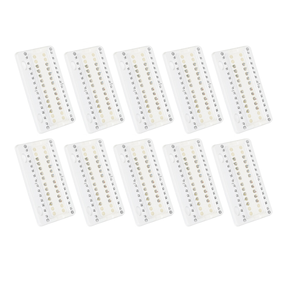 Roth 345 0.018inch Bondable Brackets, 200pcs Metal