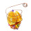 Outdoor Hanging Bird Fruit Feeder Durable Easy Clean 1 pc 4