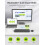 CTU-301 Bluetooth+2.4G Keyboard & Mouse Combo w/ Tablet Holder, compatible with iPad/MacBook/Windows/iOS/Android, Black 2