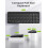 CTU-301 Bluetooth+2.4G Keyboard & Mouse Combo w/ Tablet Holder, compatible with iPad/MacBook/Windows/iOS/Android, Black 4