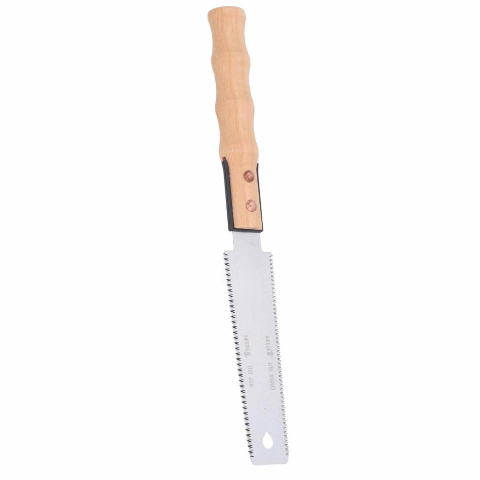 Double Edge Fine Tooth Pull Saw Sk5 Alloy 150Mm Woodworking Tool 3401386315134