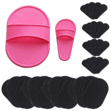 Exfoliating Hair Removal 40 Pad Set for Smooth Skin On Legs Arm Face Top Lip Hair Remover