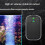Oplaadbare USB-aquariumluchtpomp – 2000mAh-batterij, 3