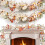 9ft Fall Garland with 50 Warm Incandescent Bulbs 1