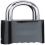 Die-Cast Combination Padlock Black (2-Pack) 2
