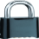 Die-Cast Combination Padlock Black (2-Pack) 3