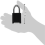 Die-Cast Combination Padlock Black (2-Pack) 4