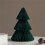 Juletræ3D Honeycomb Ornament Rustik Bordplade 1