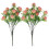 2-Pack Artificial Peach Branches for Vase Decoration 1