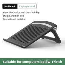 Folding tablet computer cooling bracket, triangle stable, silicone non-slip design, hollow heat dissipation, ABS material.