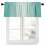Ombre Valance 54x18 ιντσών, φιλτράρισμα πράσινου φωτός σε γαλαζοπράσινο χρώμα 1
