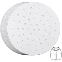 8-Zoll-Heißluftfritteusen-Backpapiereinlagen, 200 Stück