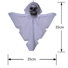 Glowing Halloween Skull Decoration - 1 or 2 pcs