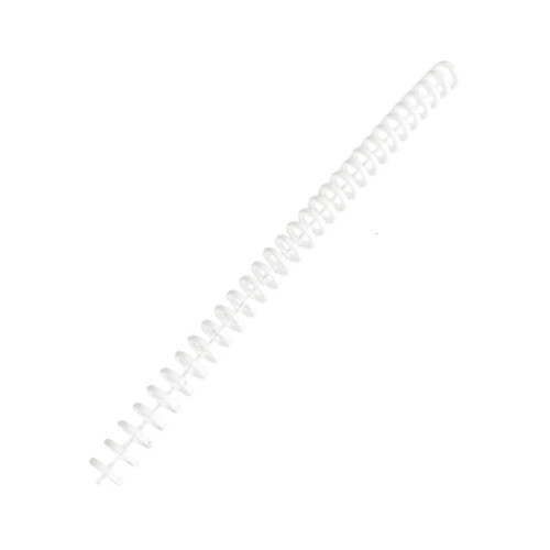 30-håls 12 mm PVC-bindningskam för dokument i Letter-format