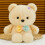 Peluche douce et réaliste pour enfants, 1 pièce 1