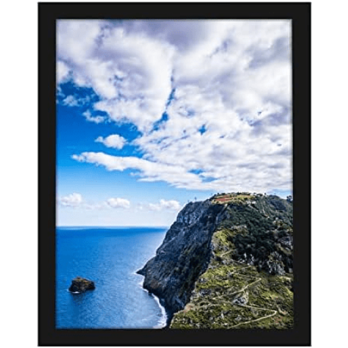 Κορνίζα φωτογραφίας 9x12 Μαύρη – Πλαστική, ανθεκτική στη θραύση, τοίχου ή