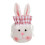 Easter Bunny Drawstring Candy Bag, Plush Rabbit Design, 14 2