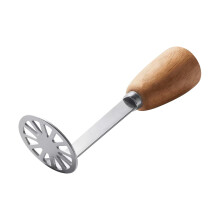 Stainless Steel Mini Masher Press Mud Tool For Easily Mashing of Avocados, Potatoes, Carrots And More In Kitchen, Kitchen Gadget Old Hickory Knives
