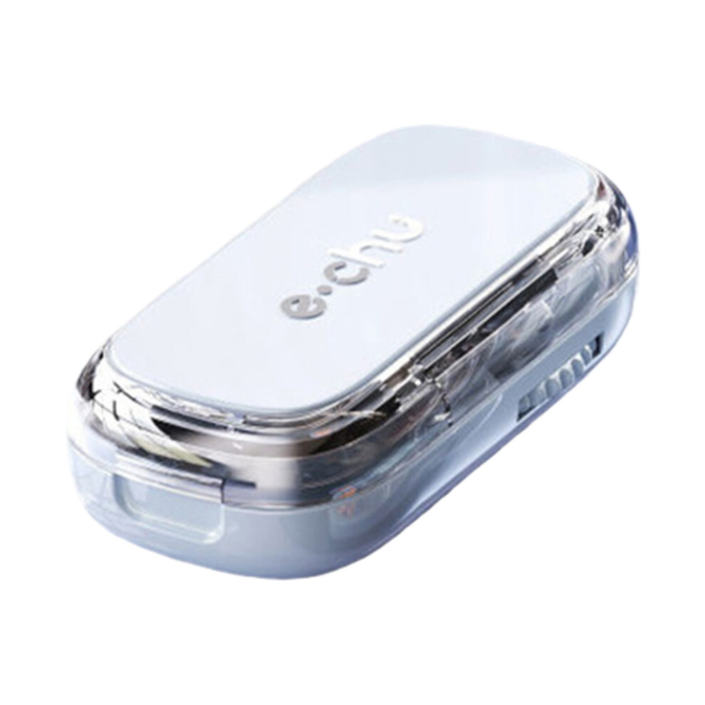 Blue 2026 New Pill Cutter Splitter For Cutting Multiple Pills,1/2 Pill Cutter Splitter For Small And Tiny Pills(Glacier )