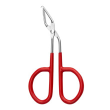 Zip Tie Opener Tool, Curved Tweezers & Zip Cutter – Reusable Sterile Cotton Pliers with Storage Box for Dense Wiring & Equipment Maintenance