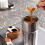 Smart kaffekopp rostfritt stål 450ml med temperatur 5