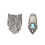 Retro Metal Thimble Finger Protector 2 pcs 1