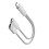 Adaptador de carregamento USB-C, cabo divisor 2 em 1 com USB-A e 1