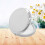 Portable Compact Folding Pocket Mirror Double Sided Round Metal Makeup Mirror (Silver) 2