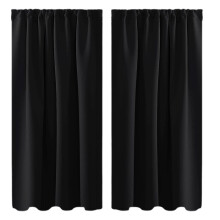 Blackout Thermal Curtains 38 x 63 in Rod Pocket