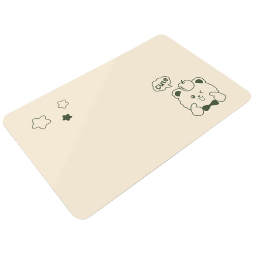 Diatomiet badmat 16x24 inch, sneldrogend, antislip 1