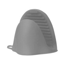 Mini gants de cuisine en silicone, moufles de pincement grises (2 pièces)