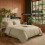 Imperial Rooms (Beige, Super King) 4 Piece Duvet Covers Bedding Set Fitted Bed Sheets 1