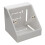 kenable Double Gang Desk Mount Angled Back Box for 85mm x 85mm Faceplates White 1