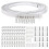 (4m) 1-5 Meters Bendable Ceiling Curved Curtain Track Flexible Ceiling Curtain 1