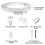 (4m) 1-5 Meters Bendable Ceiling Curved Curtain Track Flexible Ceiling Curtain 2
