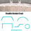 (4m) 1-5 Meters Bendable Ceiling Curved Curtain Track Flexible Ceiling Curtain 3