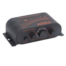 2-Kanal Mini HiFi-Leistungsverstärker 40W DC12V für Lautsprecher & Mobilgeräte