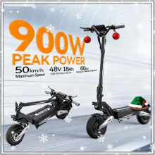 OOTD T10 Electric scooter Offroad 900W 48V 18AH battery 50kmh 11 Inch