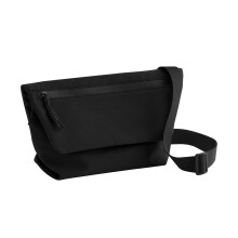 (One Size, Black) Bagbase Minimal Lifestyle Mini Messenger Bag