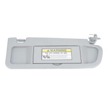 Honda Civic 2006–2011 Zonneklep met spiegel – Lichtgrijs