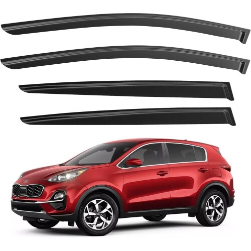 Kia Sportage Ζελατινάκια Παραθύρων Προστατευτικά Βροχής2017–2022