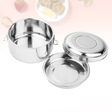 Doppelwandige, isolierte Lunchbox aus Edelstahl