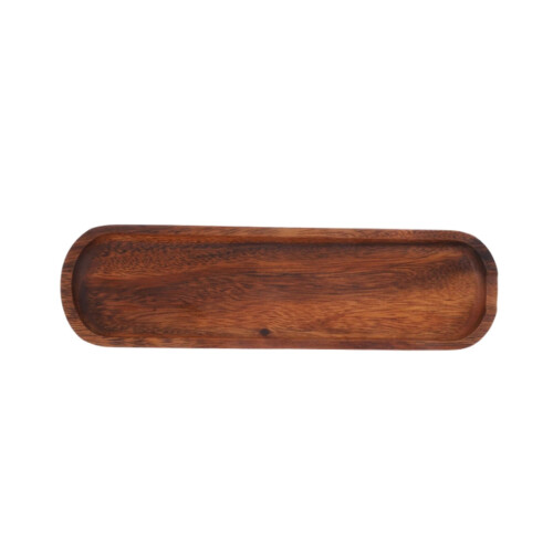 Acacia Wood Dough Bowl – Hand-Carved Rustic Table